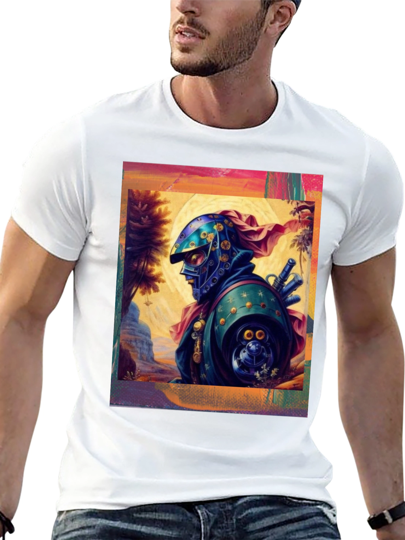 Samurai Warrior Graphic Tee