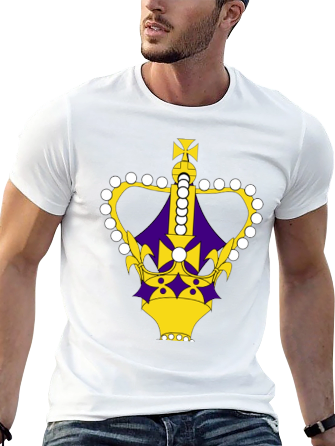 Crown Graphic Tee - Royal Style