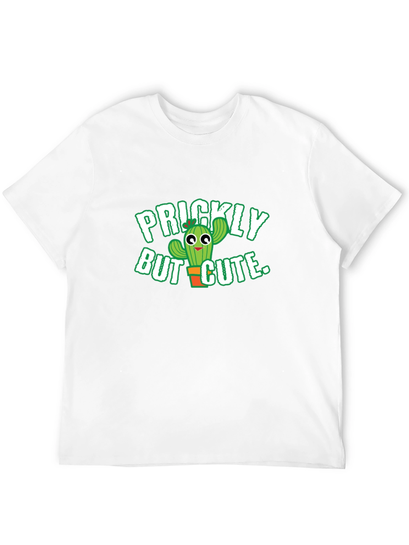 Prickly But Cute T-Shirt - Funny Cactus Graphic Tee
