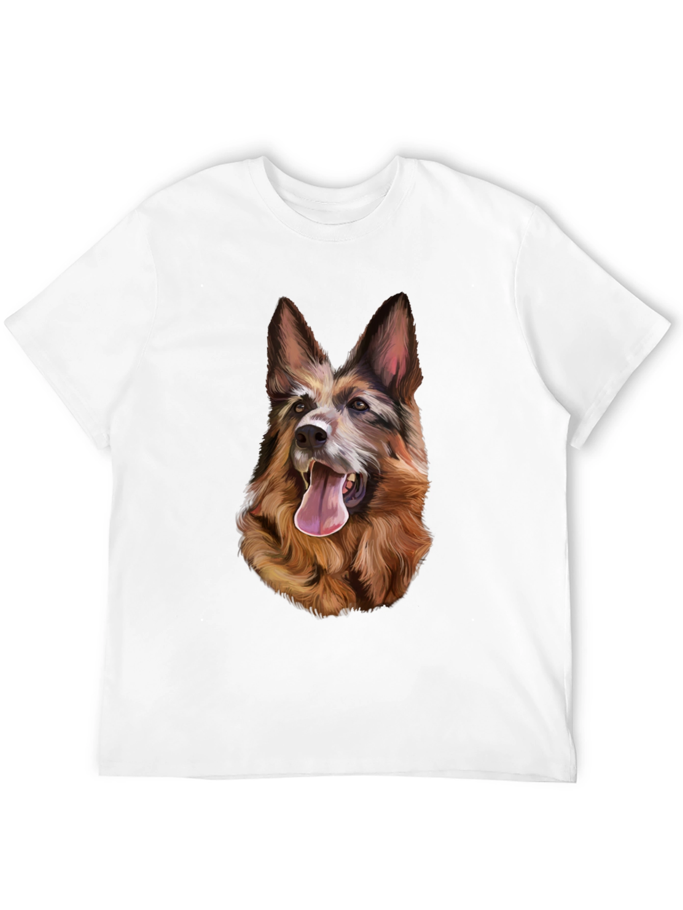 Dog Graphic T-Shirt - Black