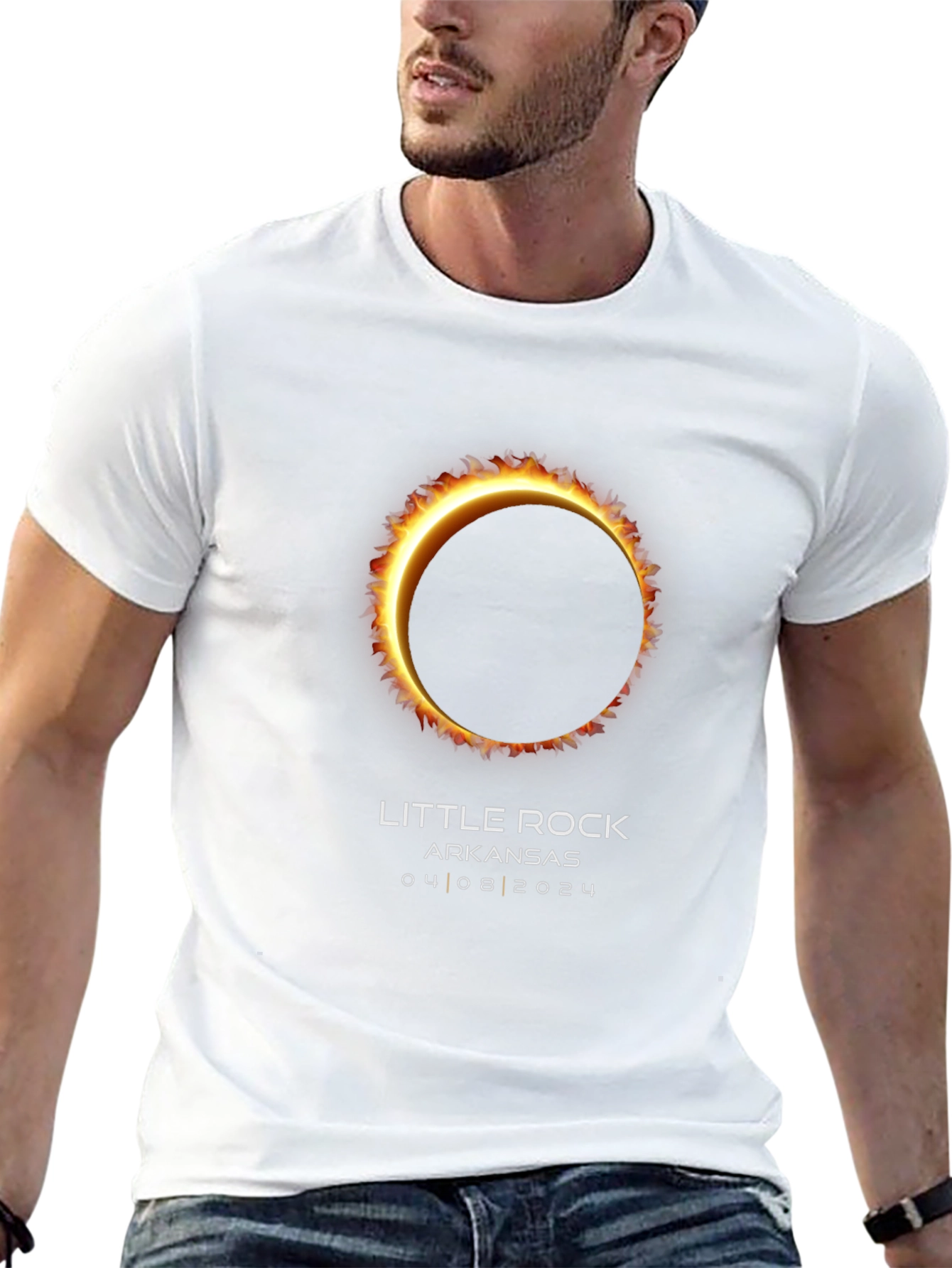 Little Rock Eclipse 2024 T-Shirt