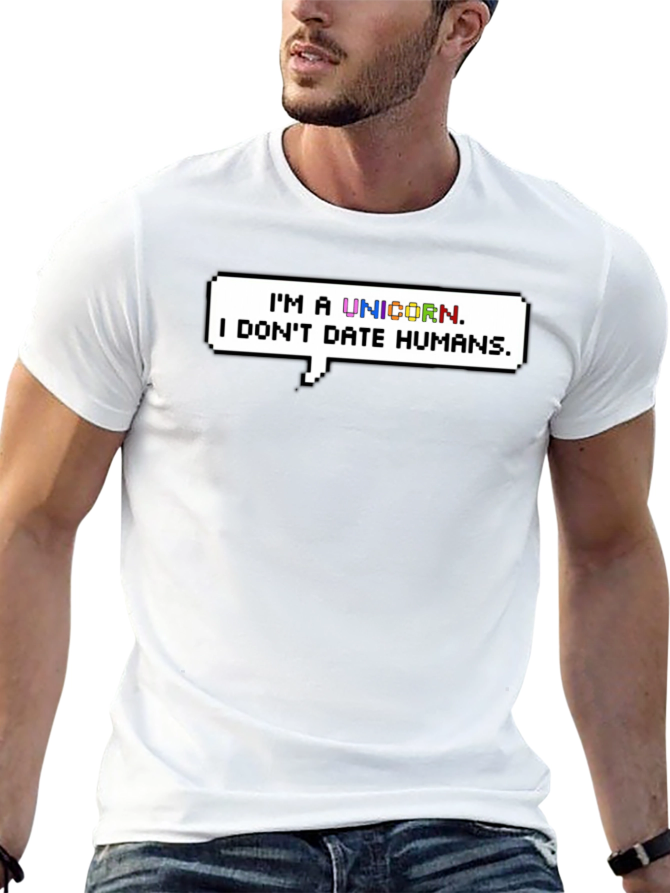 Im A Unicorn Pixelated T-Shirt