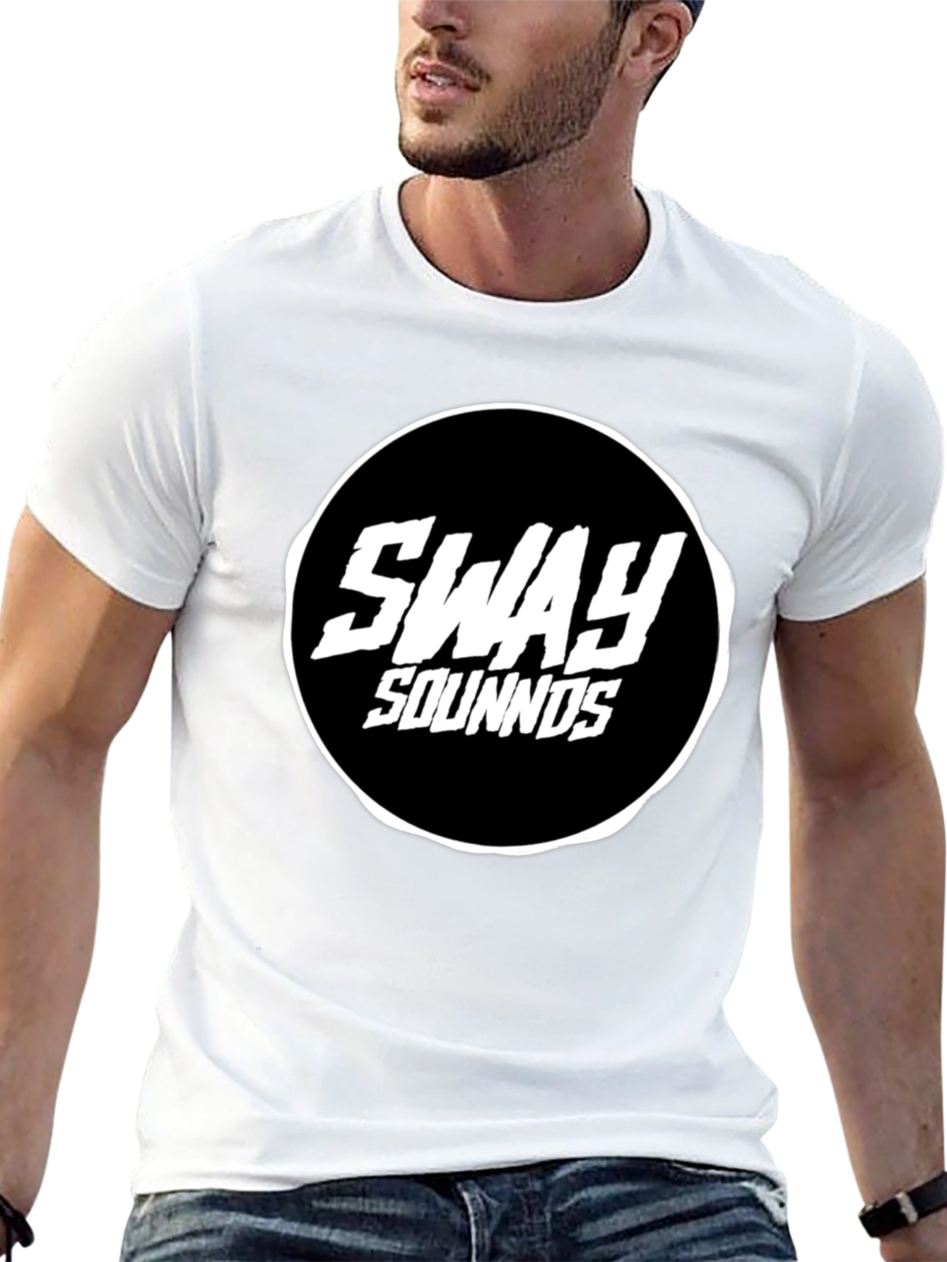 Sway Sounds Black T-Shirt - Music Inspired