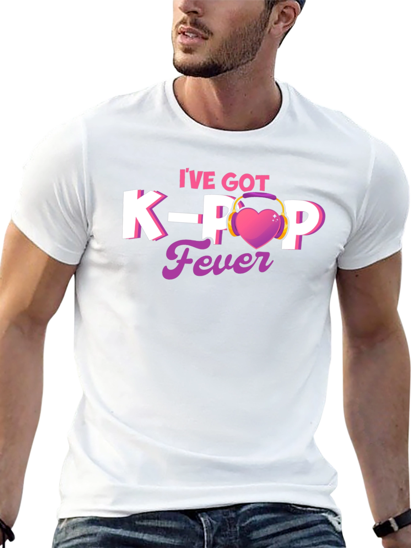 K-Pop Fever Graphic T-Shirt