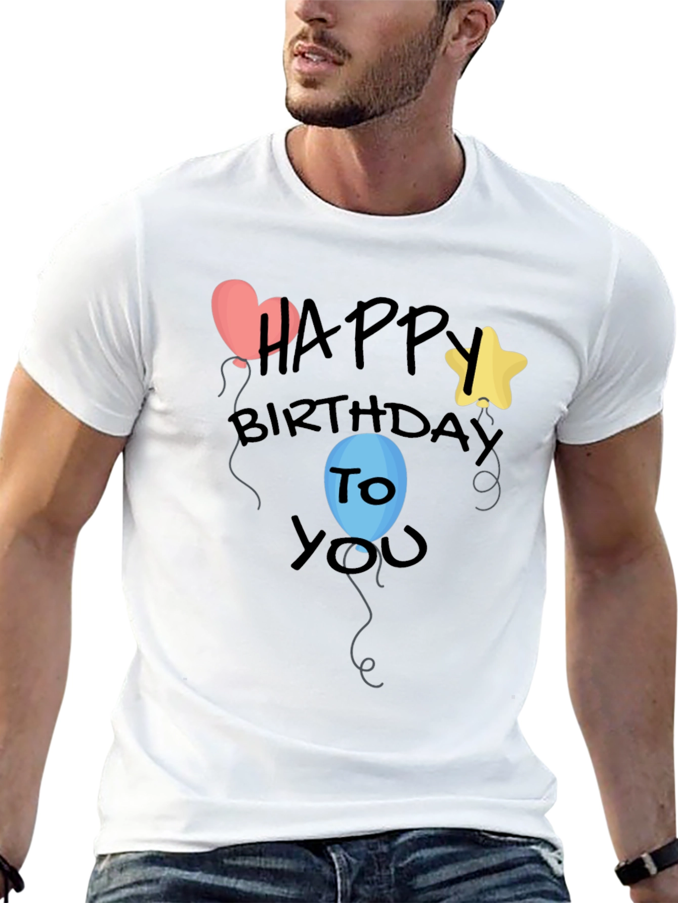 Happy Birthday Graphic Tee | Fun Birthday Gift