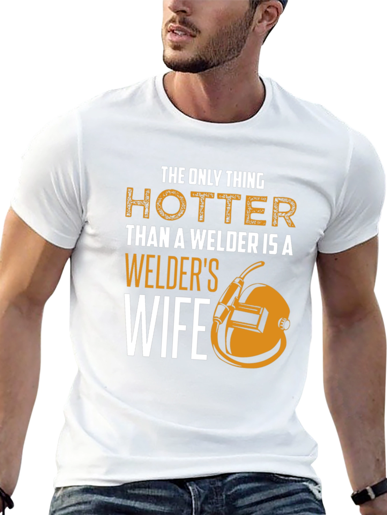 Welders Wife T-Shirt Funny Welder Gift
