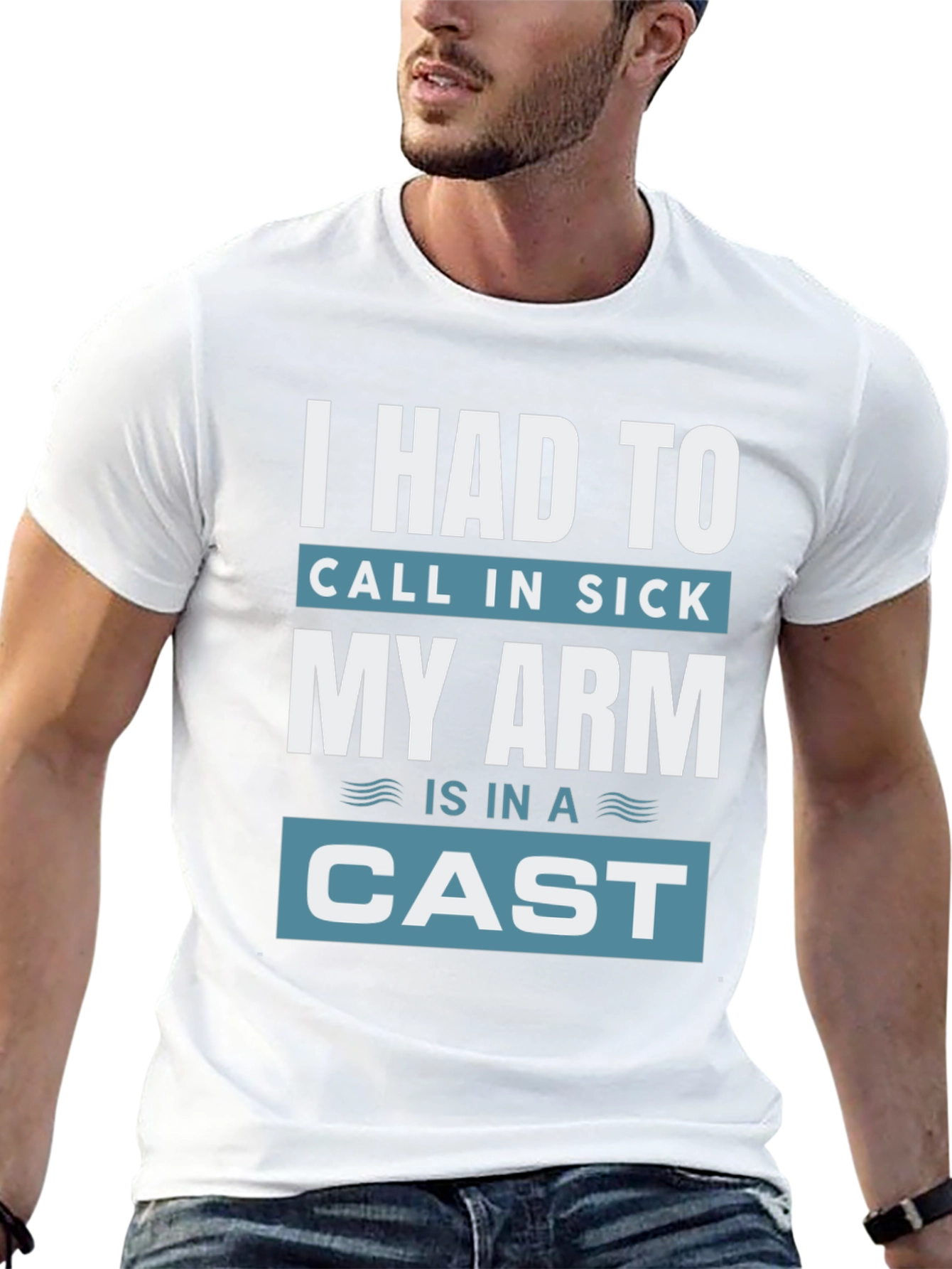 Funny My Arm Is In A Cast T-Shirt