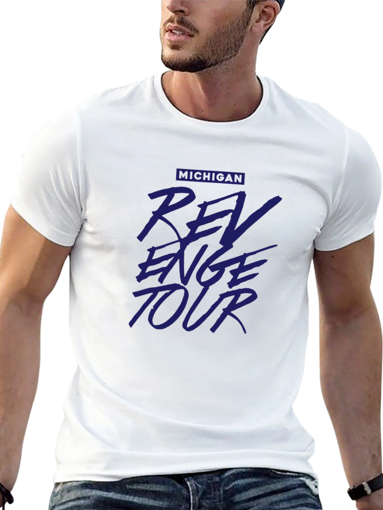 Michigan Revenge Tour Black T-Shirt