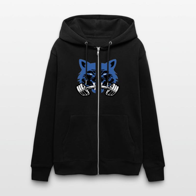 Wolf sport and fitness lovely blend drawing cute c