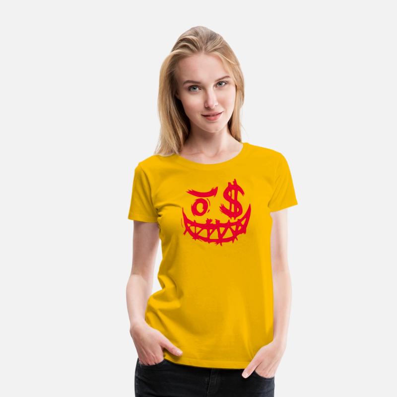 Women's Cartoon Face Tee