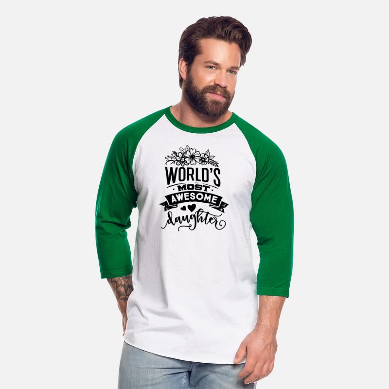 World s most awesome daughter T-Shirt Design 2023