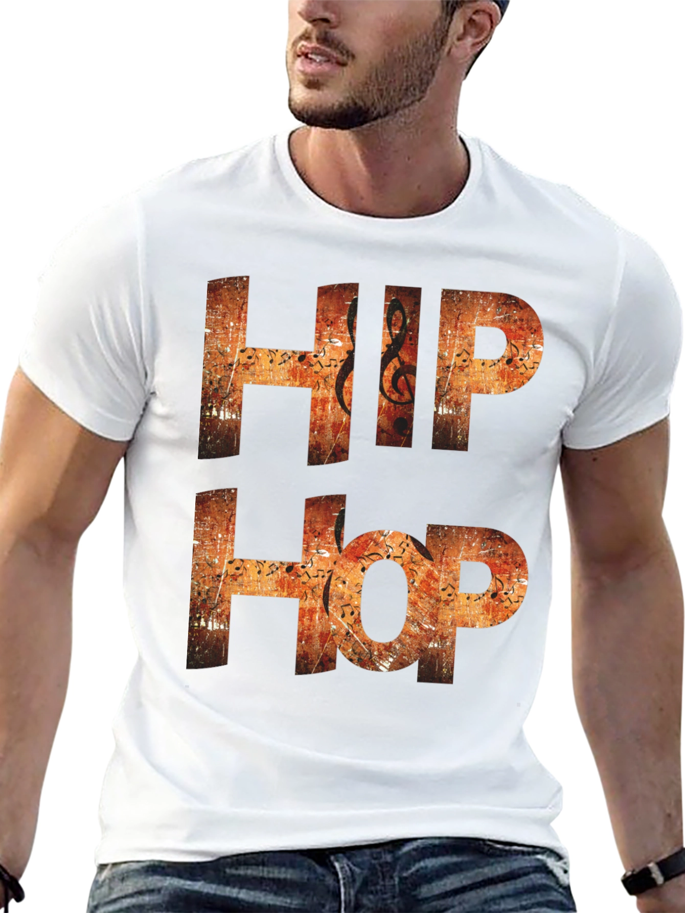 Hip Hop Music T-Shirt - Stylish Graphic Tee
