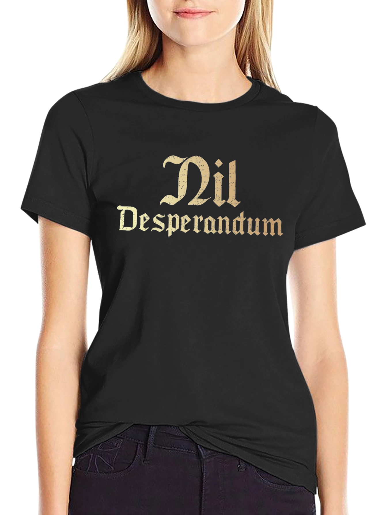 Nil Desperandum Graphic Tee - Never Despair T-Shirt