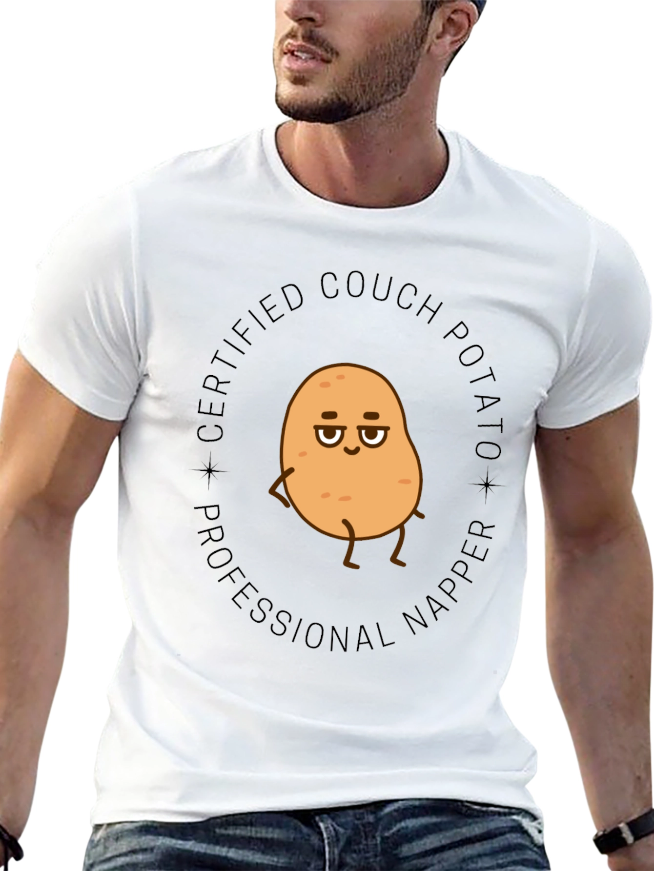 Couch Potato Napper Graphic Tee