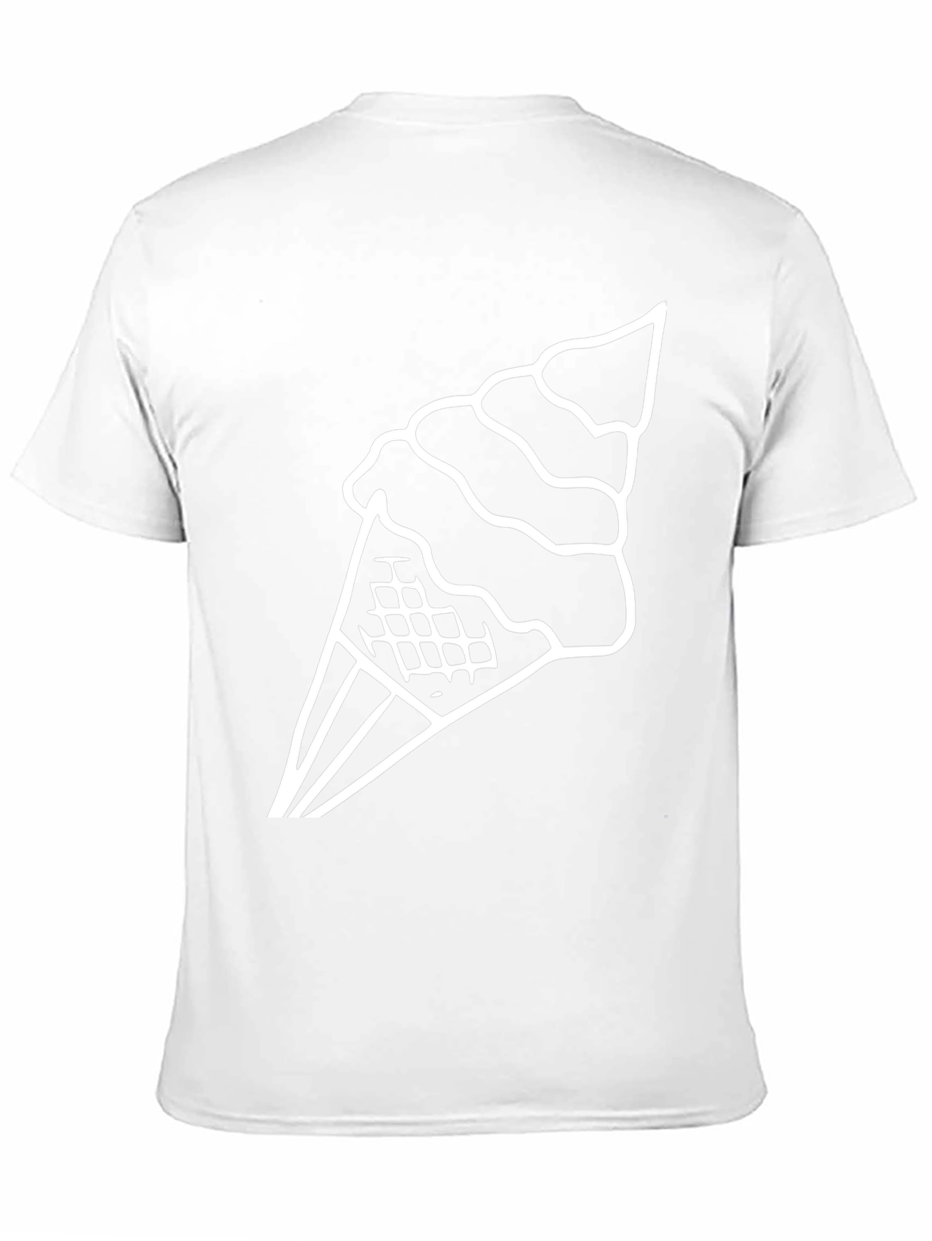 Ice Cream Graphic Tee - Black