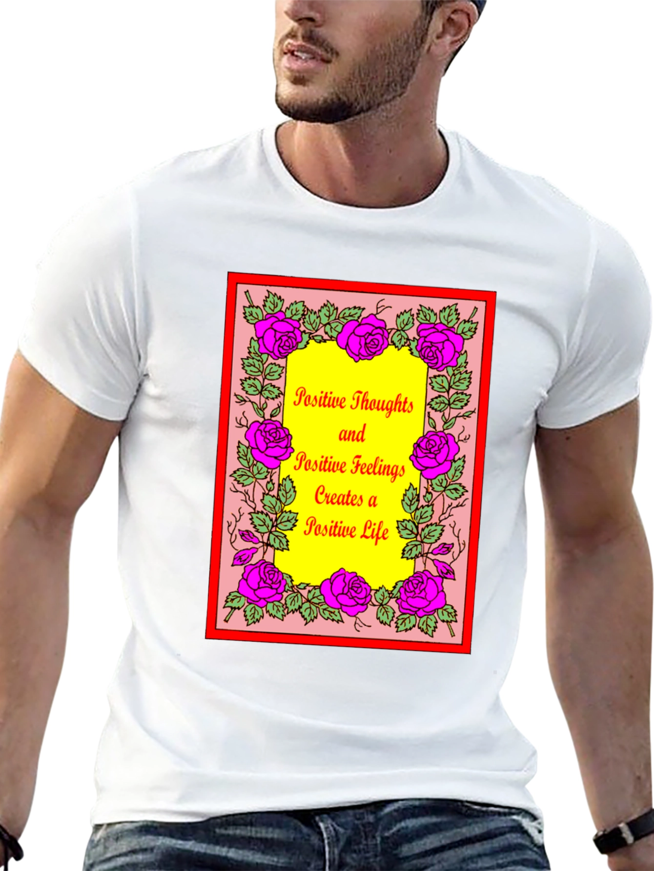 Positive Vibes Graphic Tee