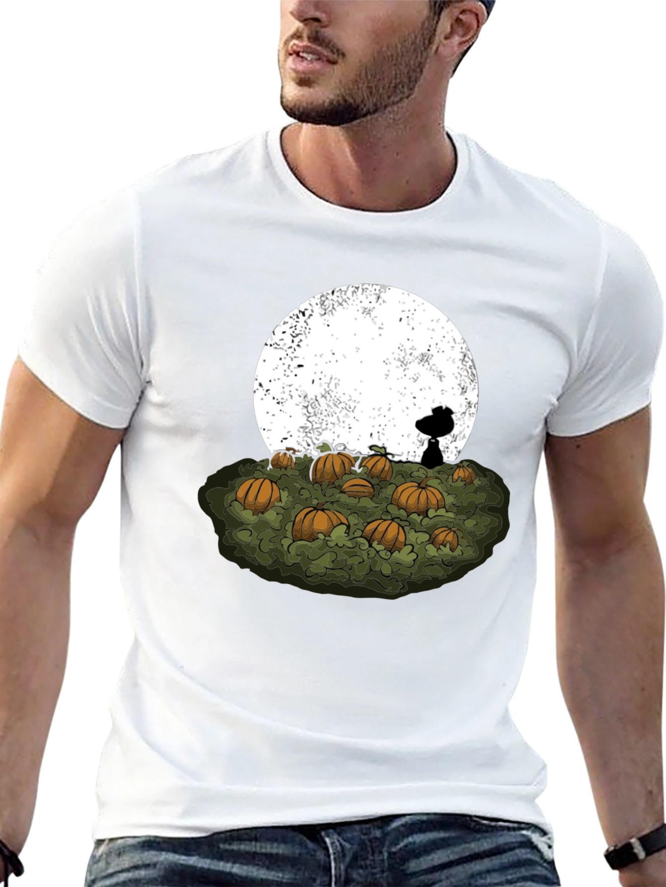 Snoopy Great Pumpkin Moon T-Shirt