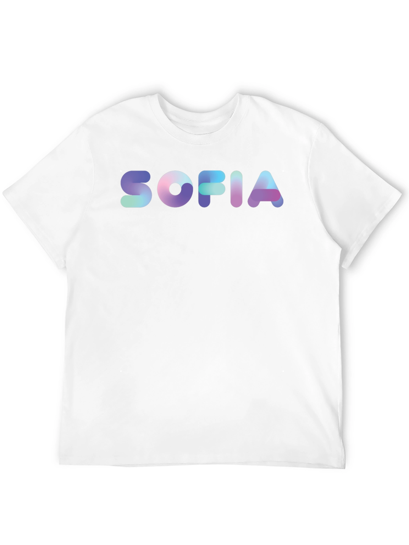Sofia Name Gradient Graphic T-Shirt