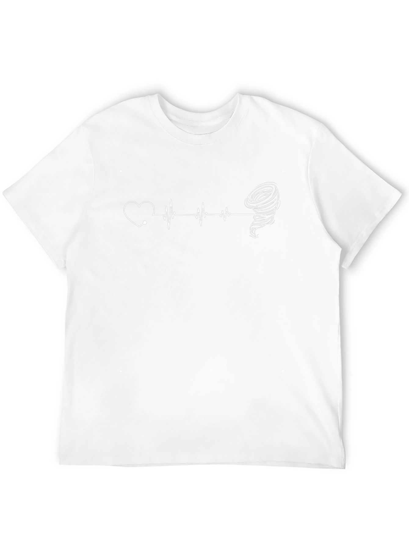 Heartbeat Tornado T-Shirt - Weather Lover Tee