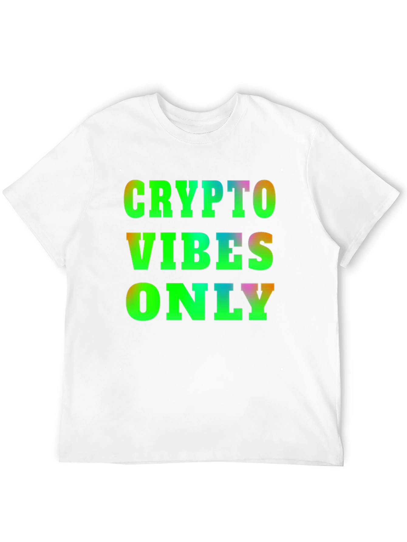 Crypto Vibes Only T-Shirt - Black