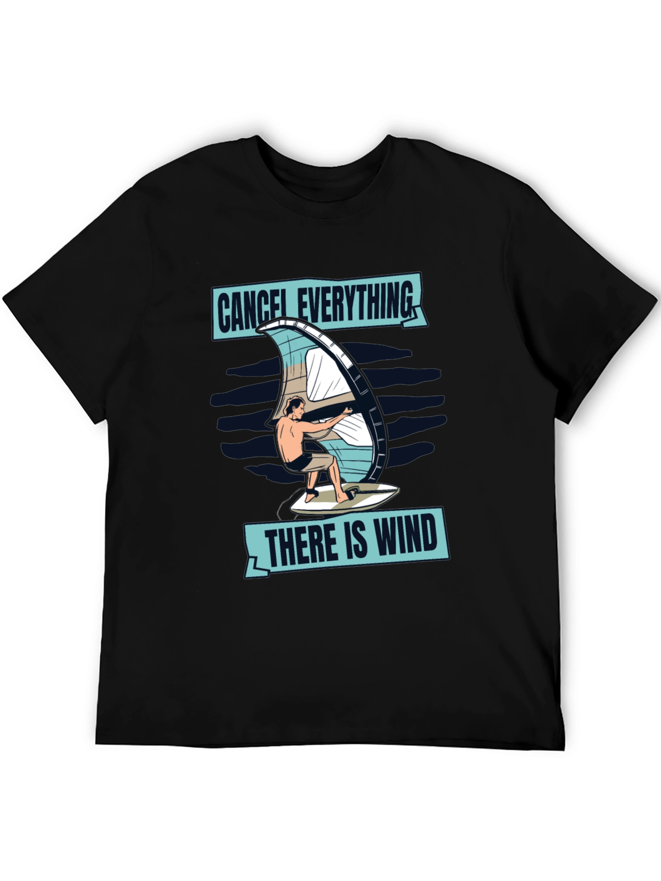 Cancel Everything Windsurfing T-Shirt