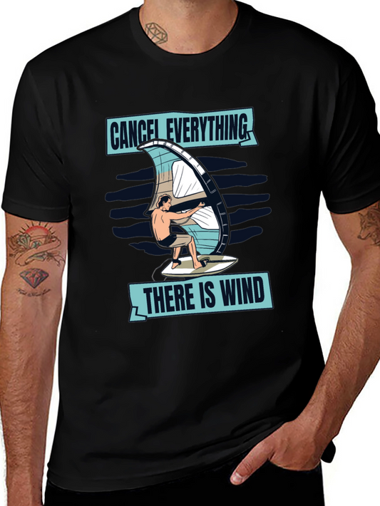 Cancel Everything Windsurfing T-Shirt