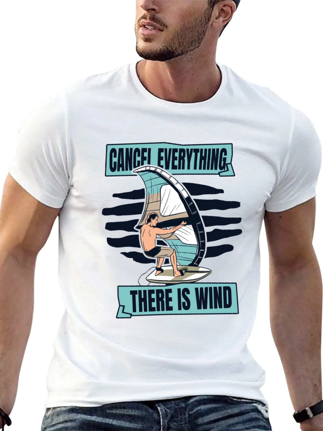 Cancel Everything Windsurfing T-Shirt