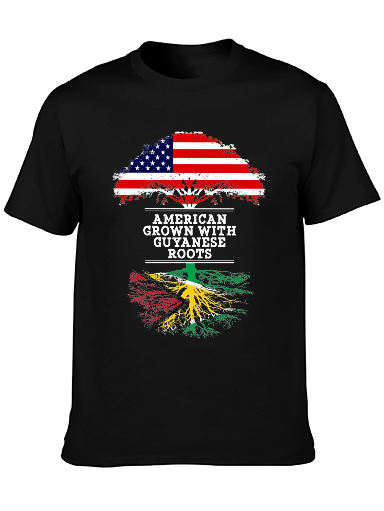 American Grown with Guyanese Roots T-Shirt