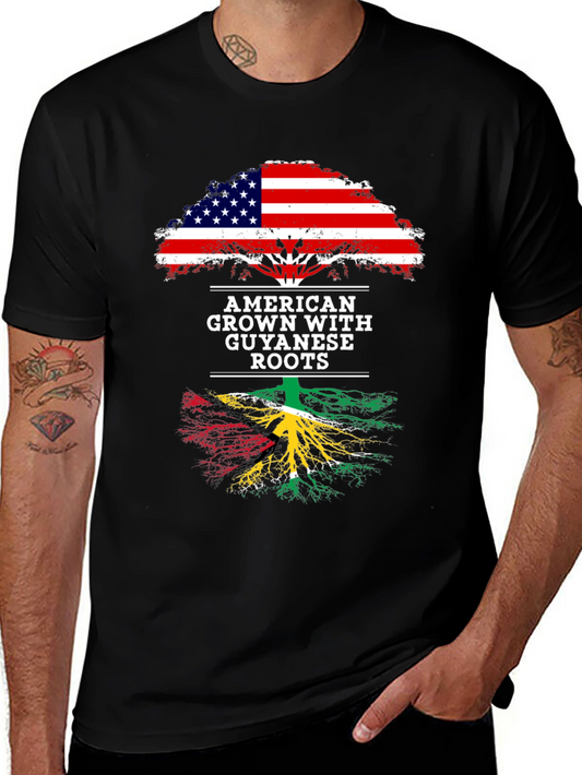American Grown with Guyanese Roots T-Shirt