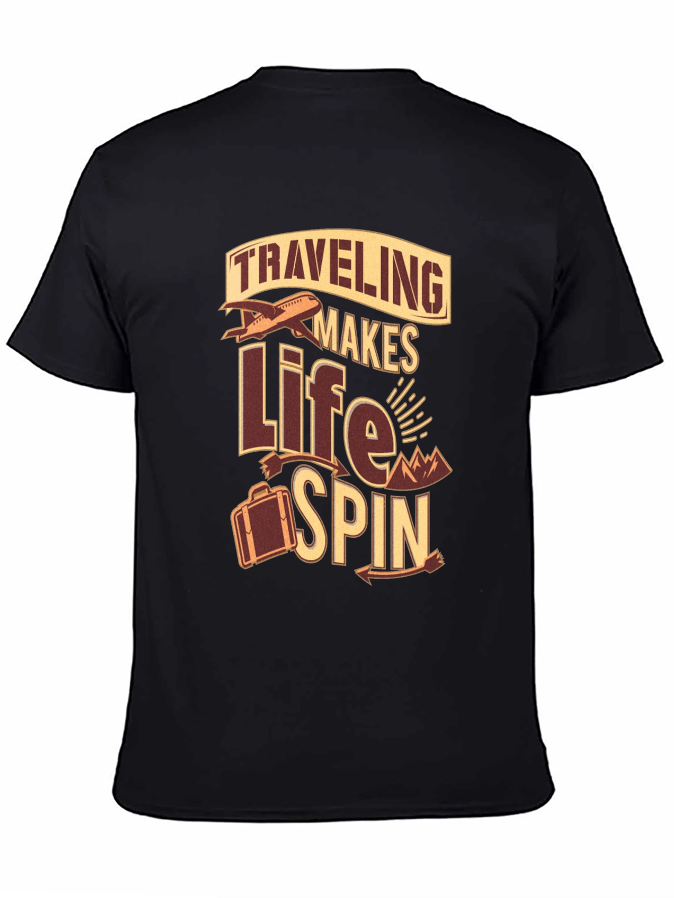 Traveling Makes Life Spin T-Shirt