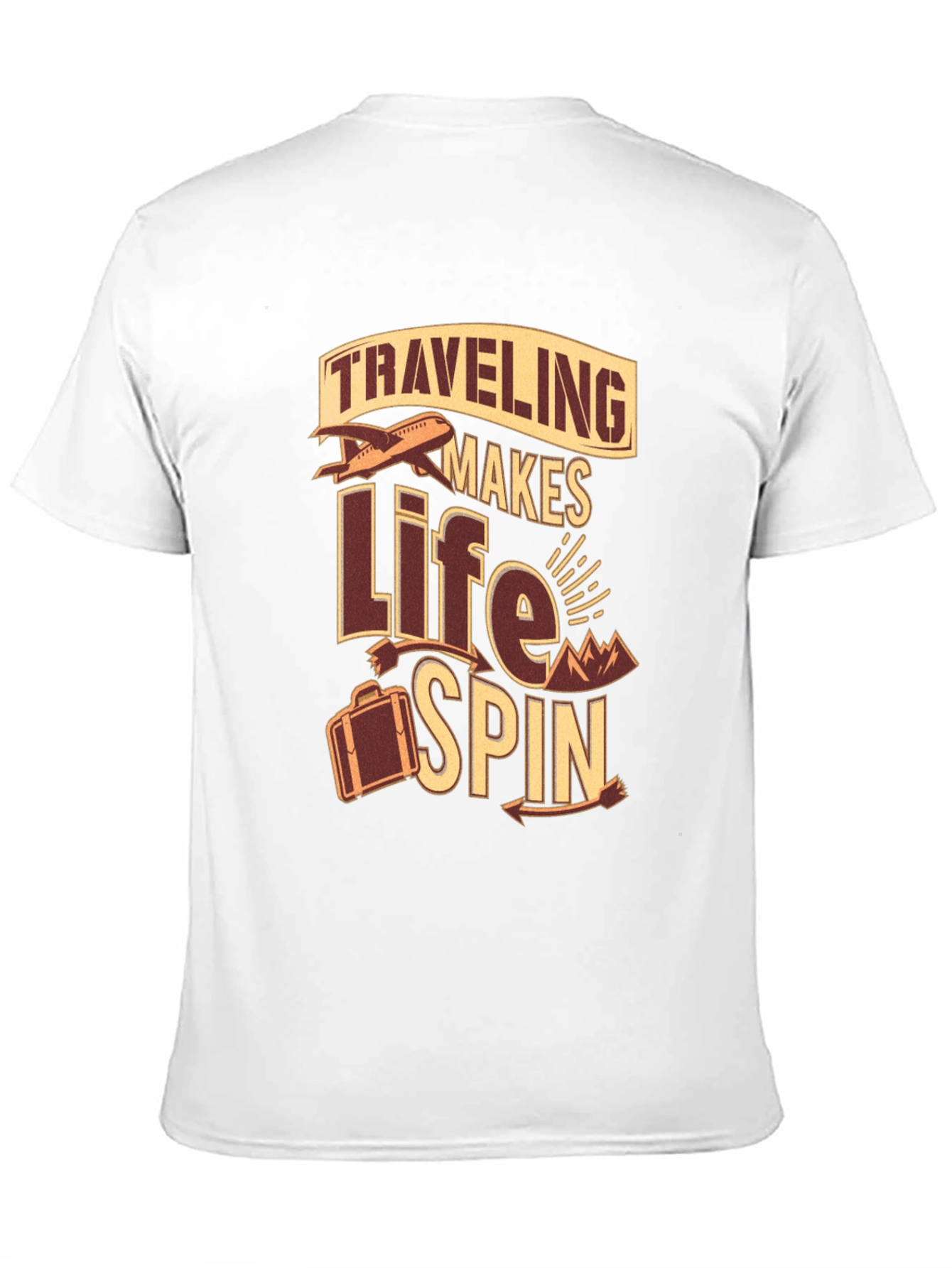 Traveling Makes Life Spin T-Shirt