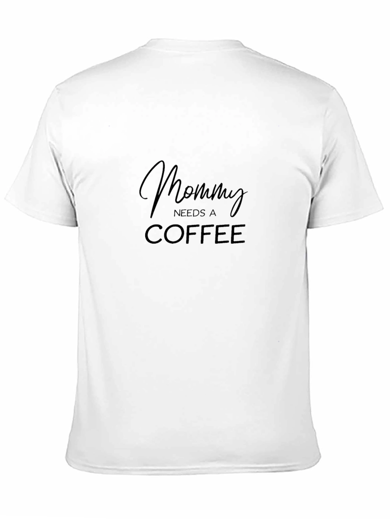 Mommy Needs Coffee Graphic Tee - Black