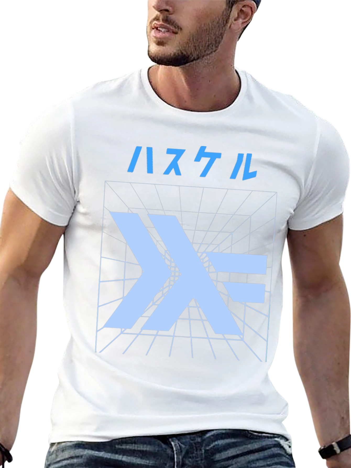 Haskell Lambda Graphic T-Shirt - Code Design