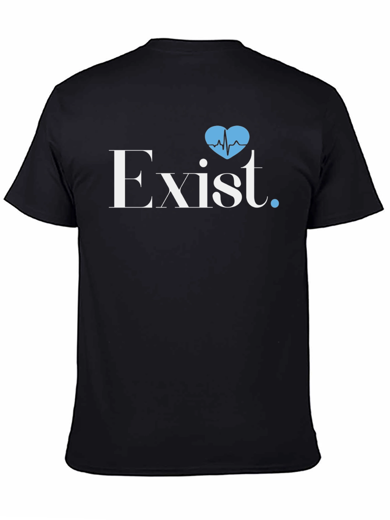 Exist Heartbeat Graphic Tee - Stylish Comfort
