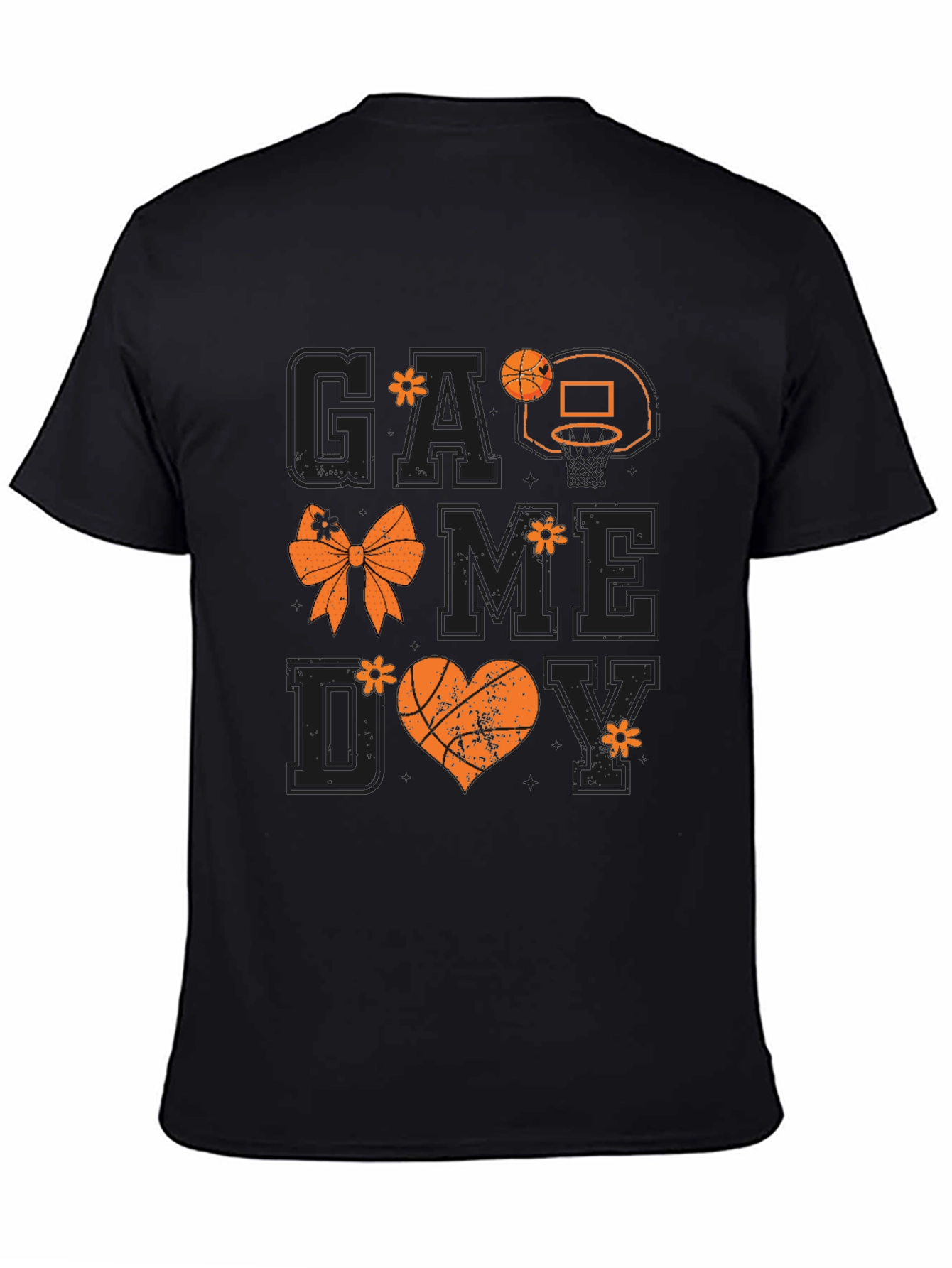 Game Day Basketball Graphic Tee