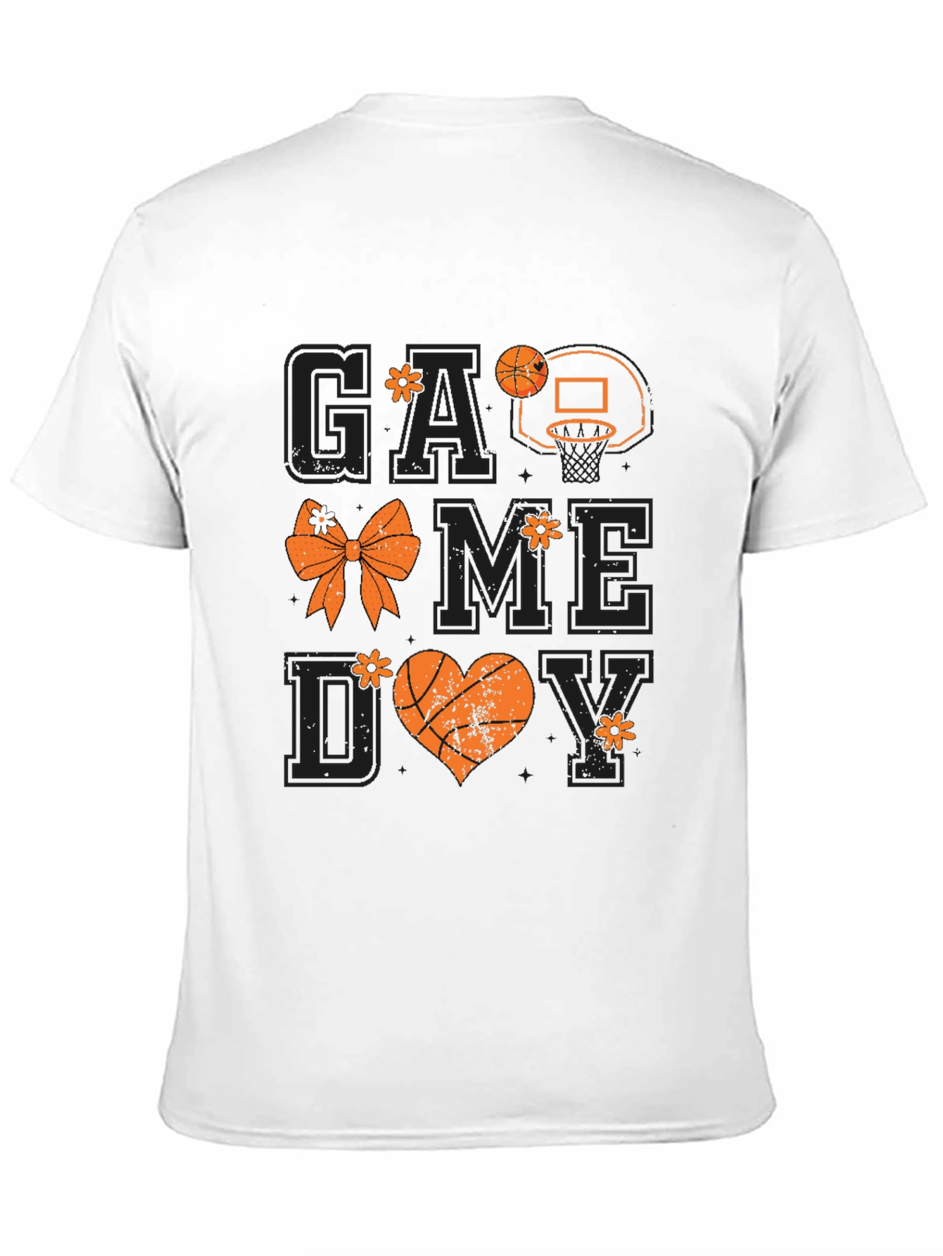Game Day Basketball Graphic Tee