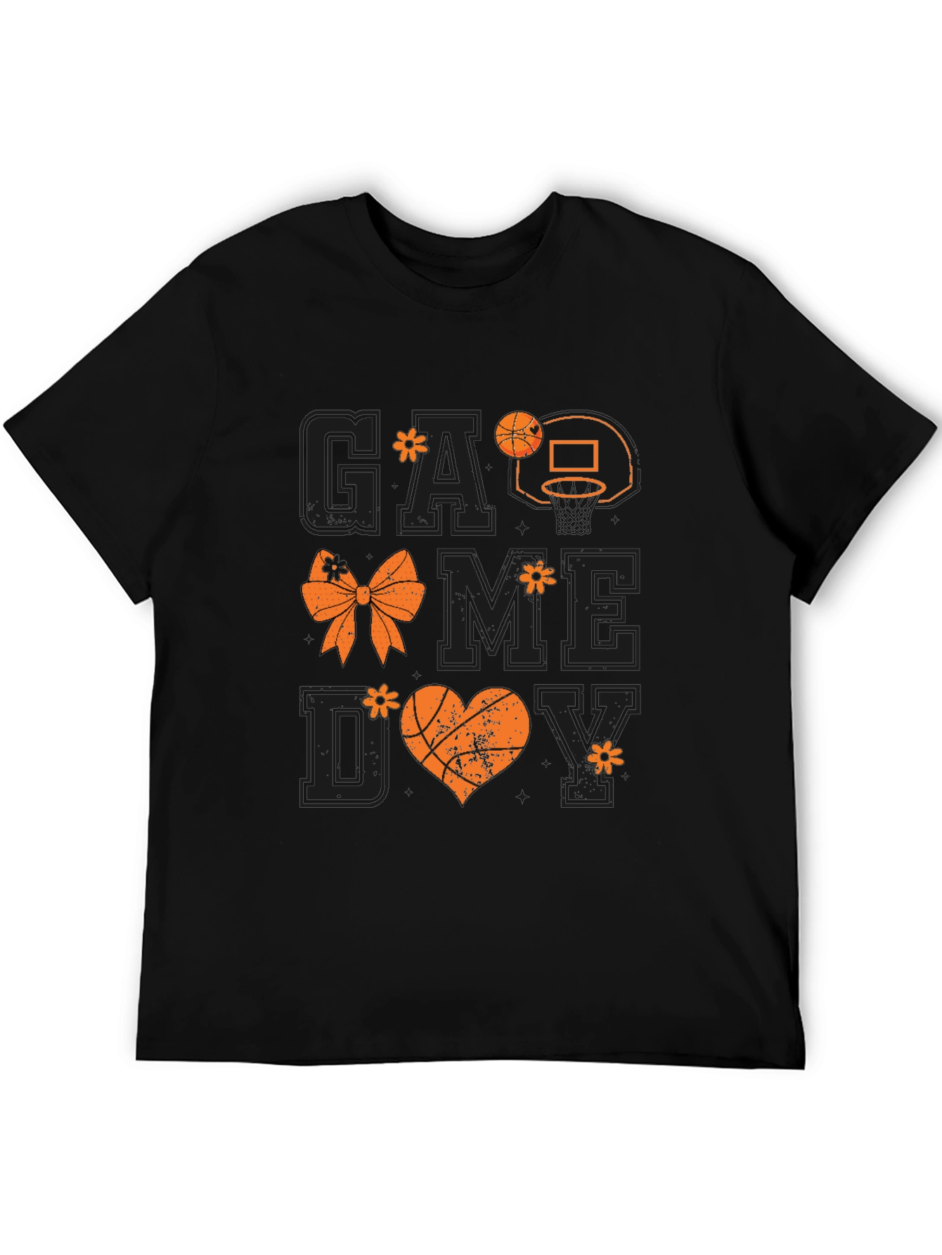 Game Day Basketball Graphic Tee