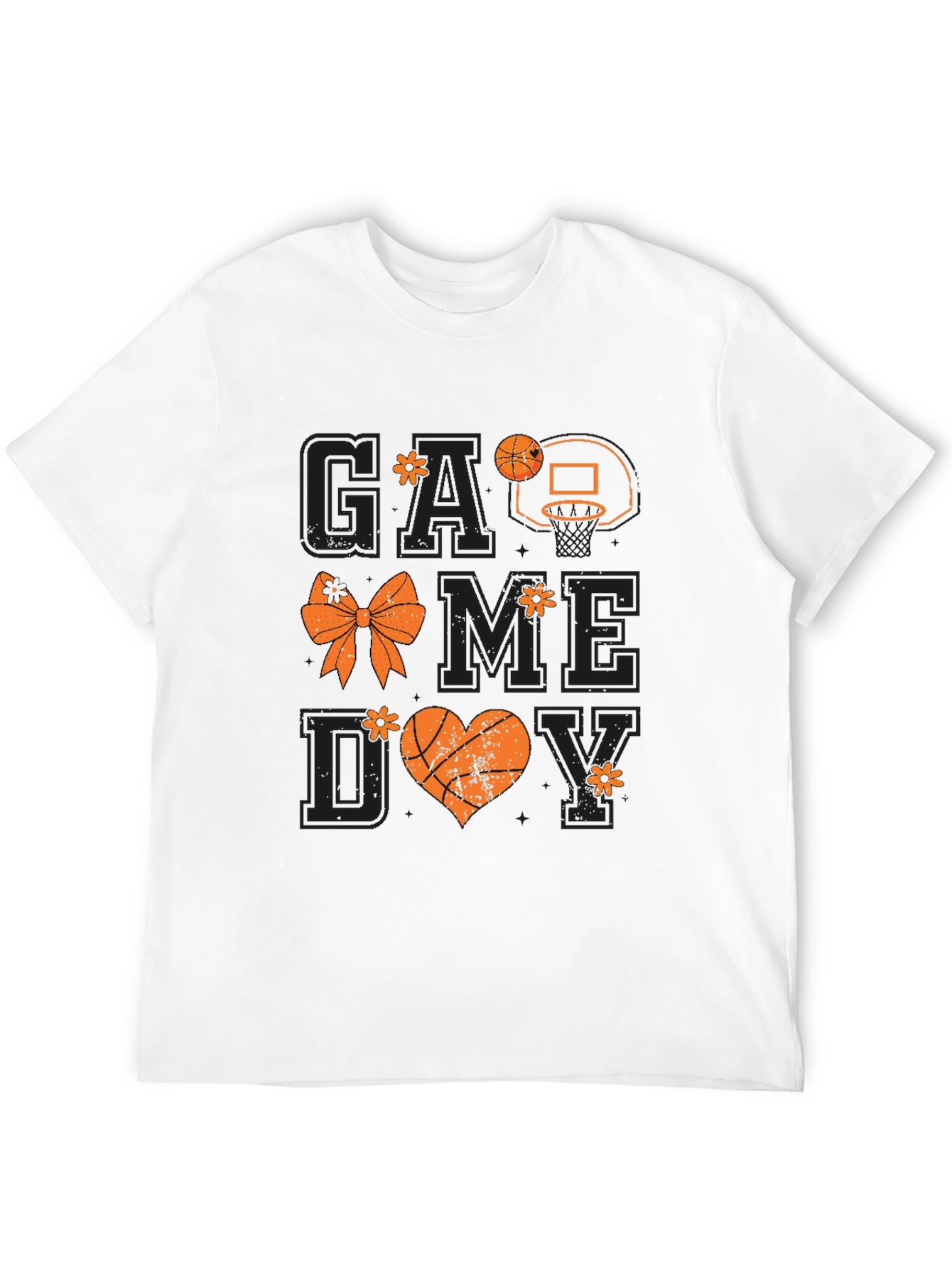 Game Day Basketball Graphic Tee