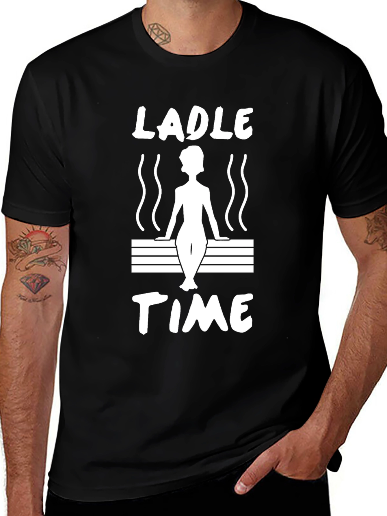 Ladle Time Sauna T-Shirt - Relax and Unwind