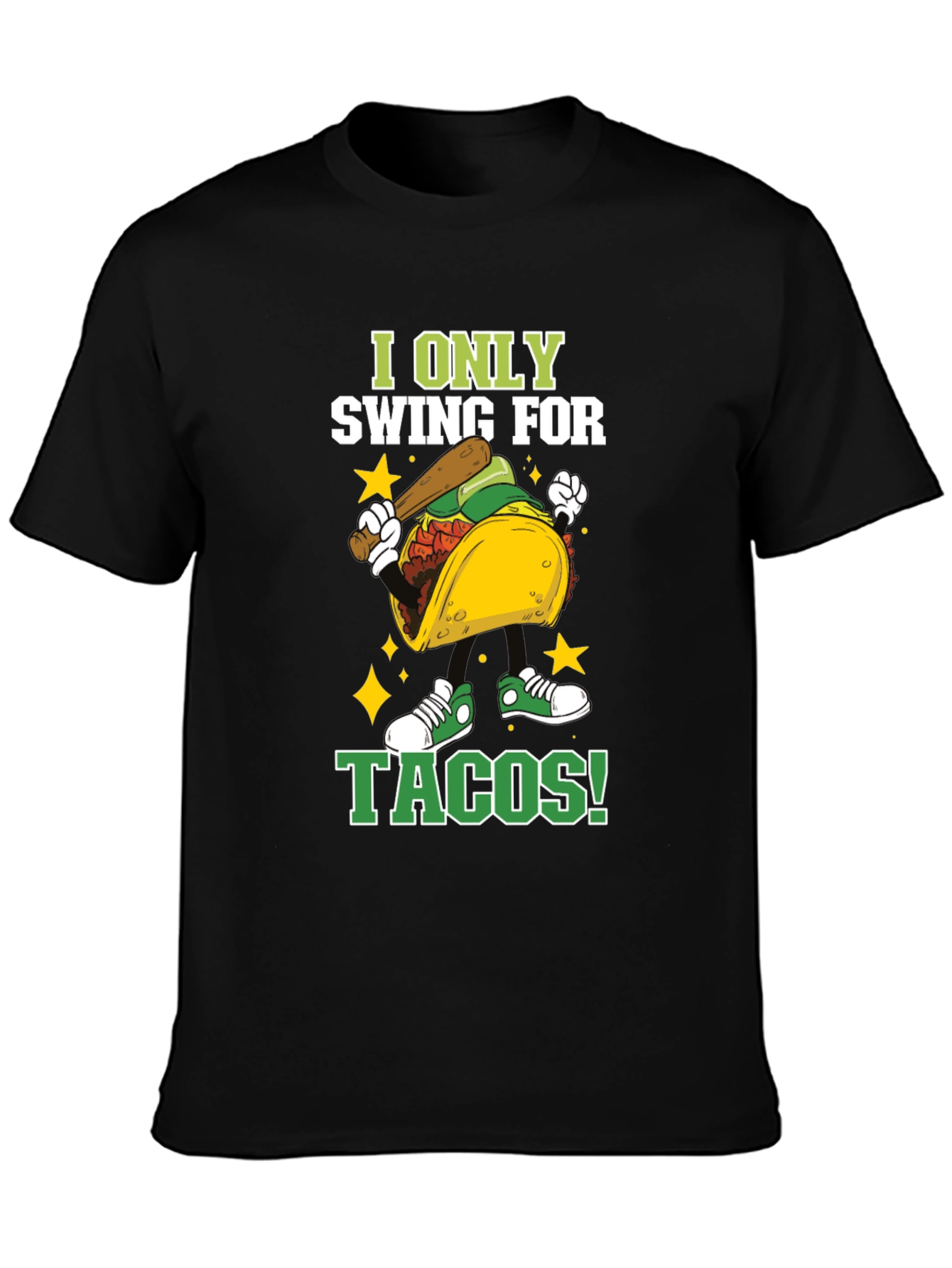 I Only Swing For Tacos Graphic Tee