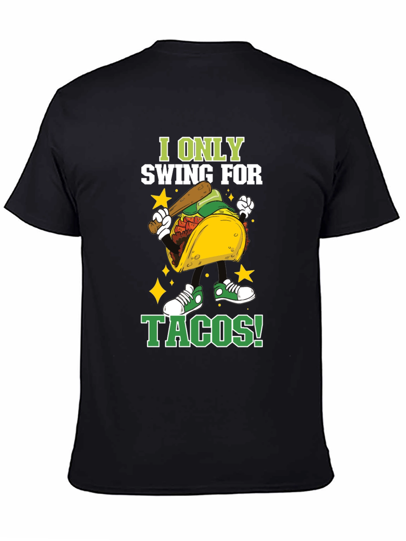 I Only Swing For Tacos Graphic Tee