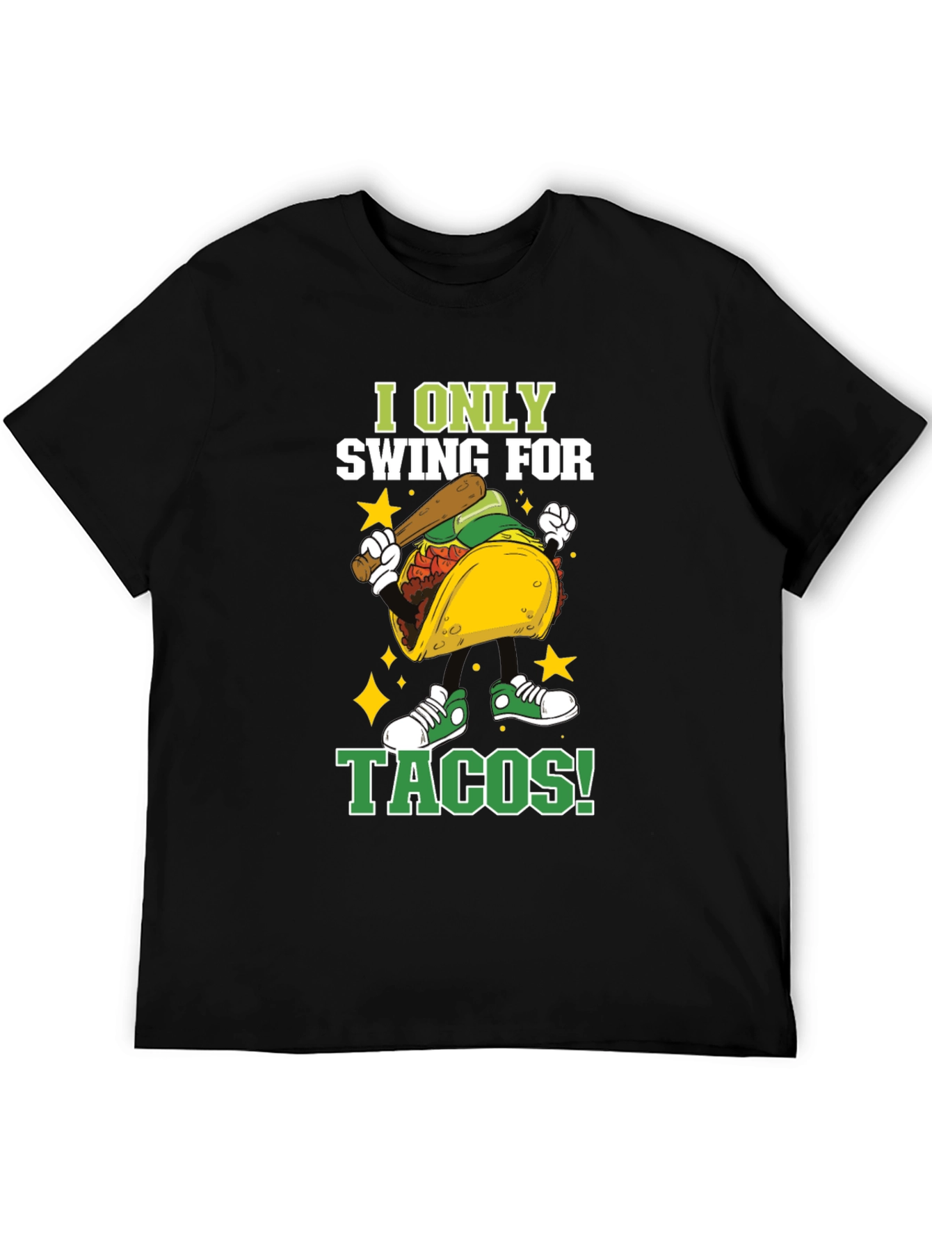 I Only Swing For Tacos Graphic Tee