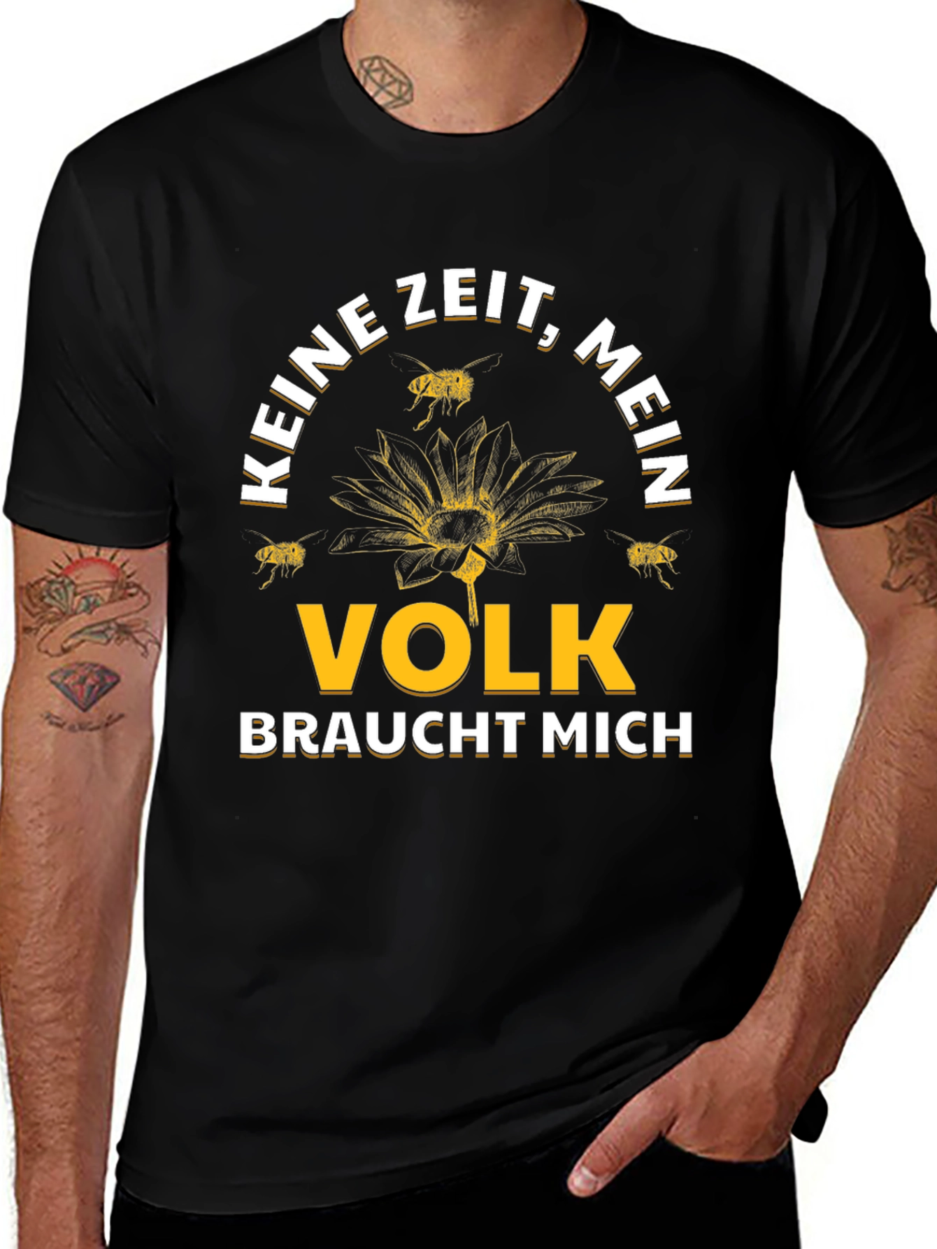 Keine Zeit Mein Volk Braucht Mich T-Shirt