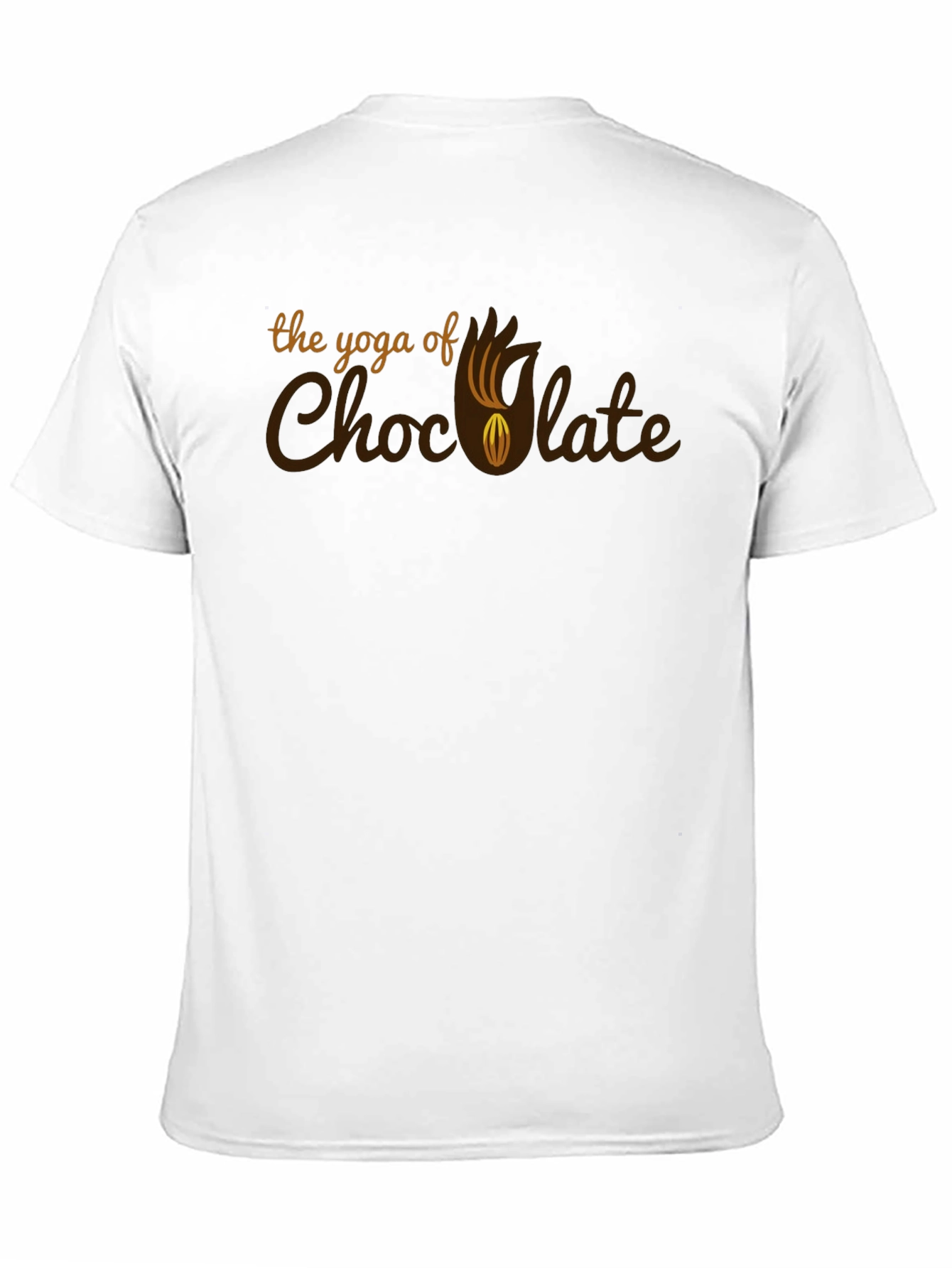 Yoga of Chocolate Graphic Tee - Unique Design