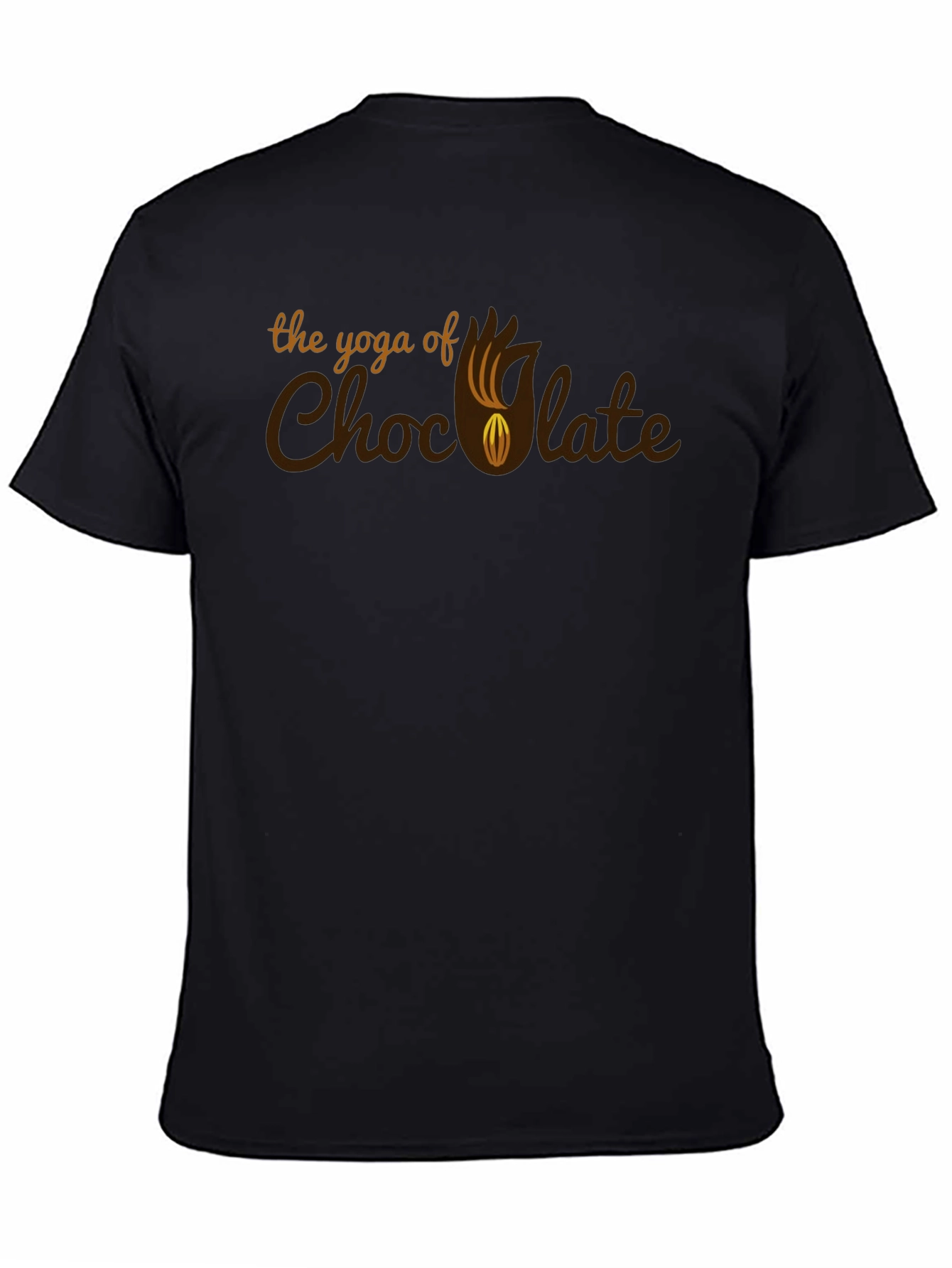 Yoga of Chocolate Graphic Tee - Unique Design