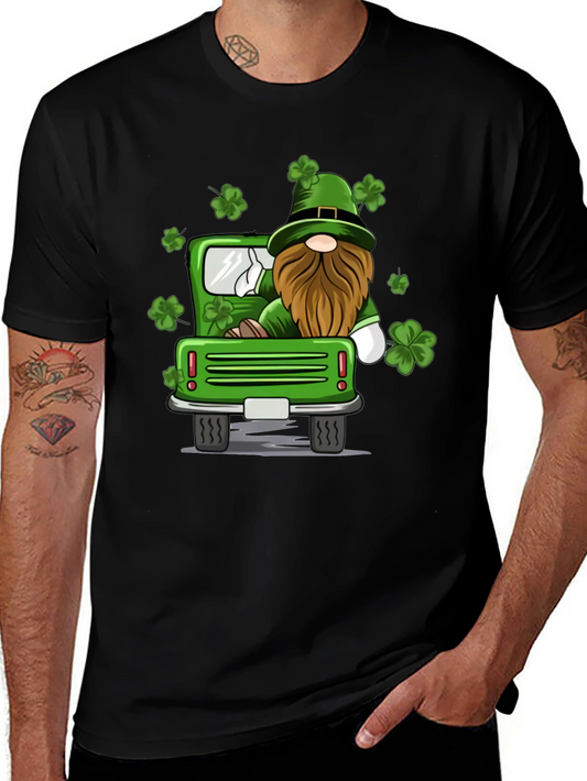 St. Patricks Day Gnome Truck T-Shirt