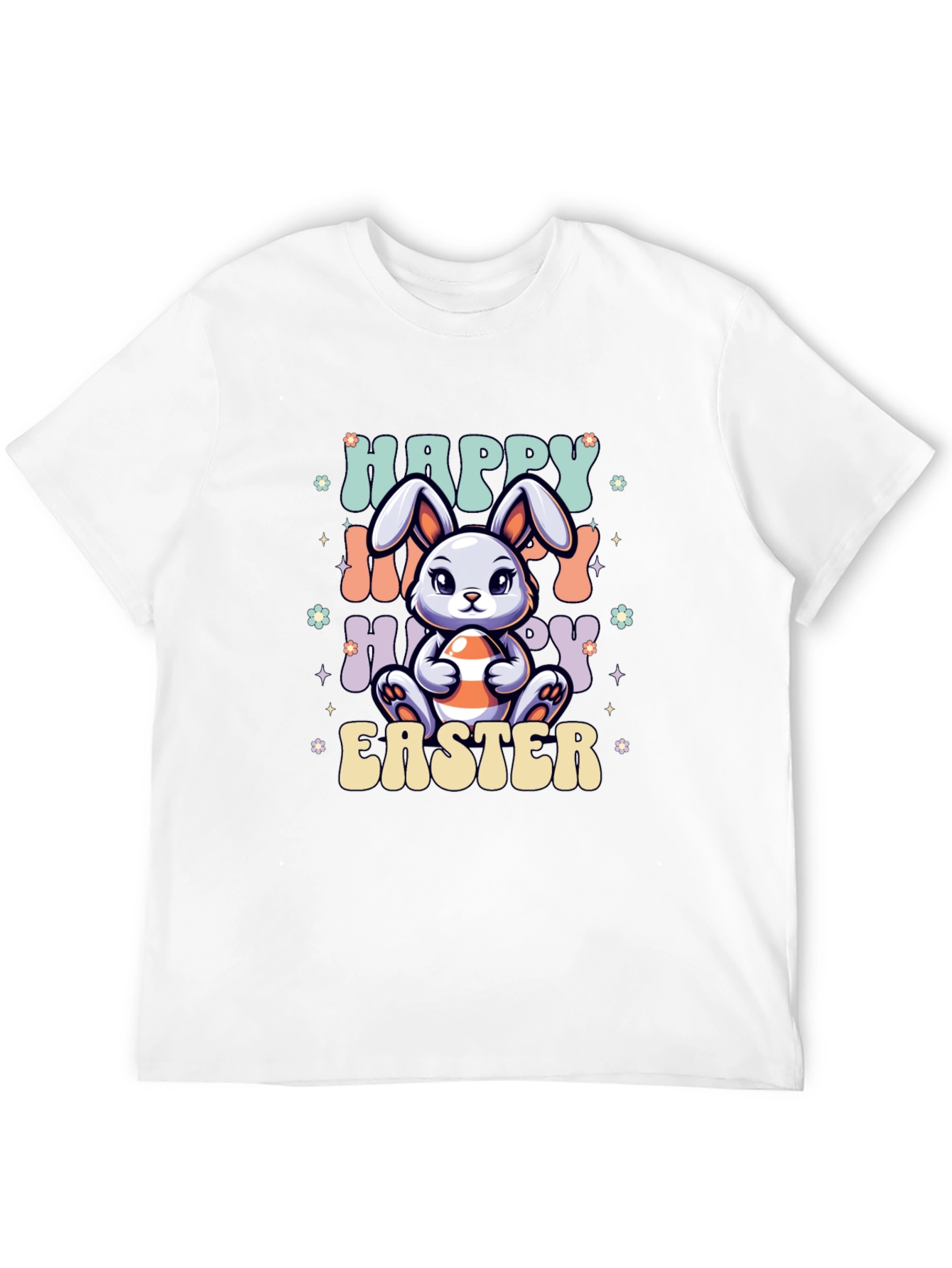 Happy Easter Bunny Graphic T-Shirt