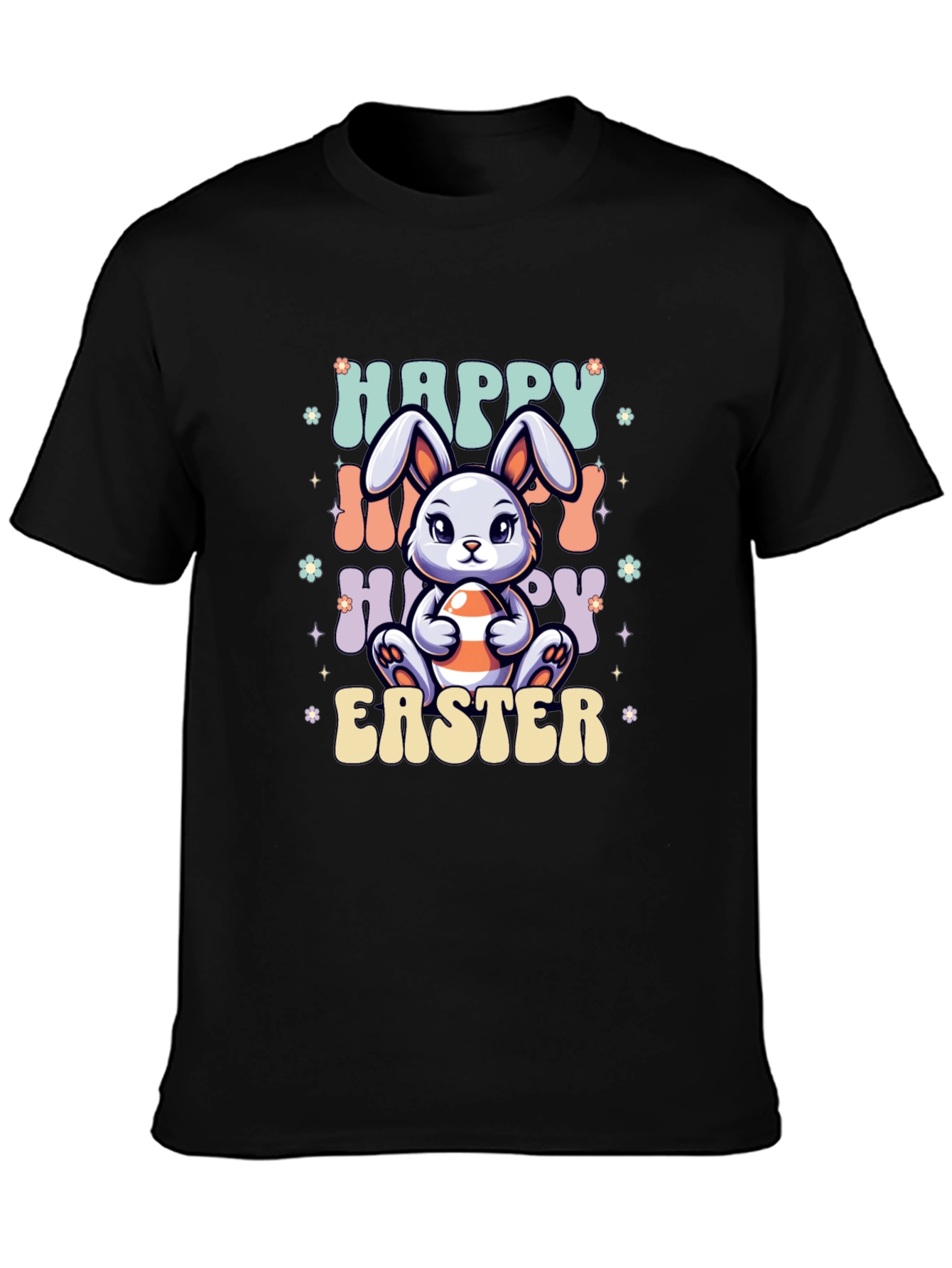Happy Easter Bunny Graphic T-Shirt