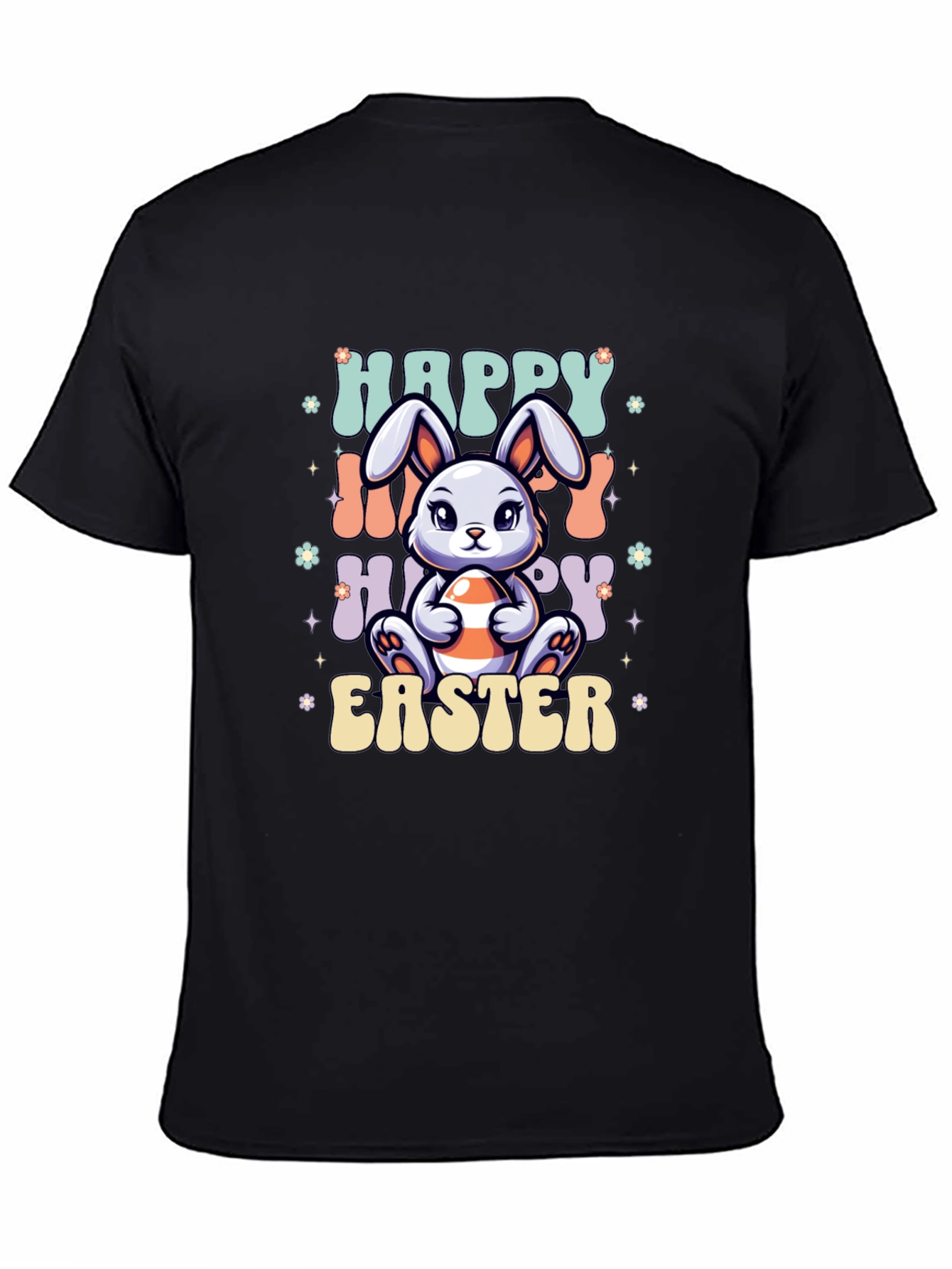 Happy Easter Bunny Graphic T-Shirt