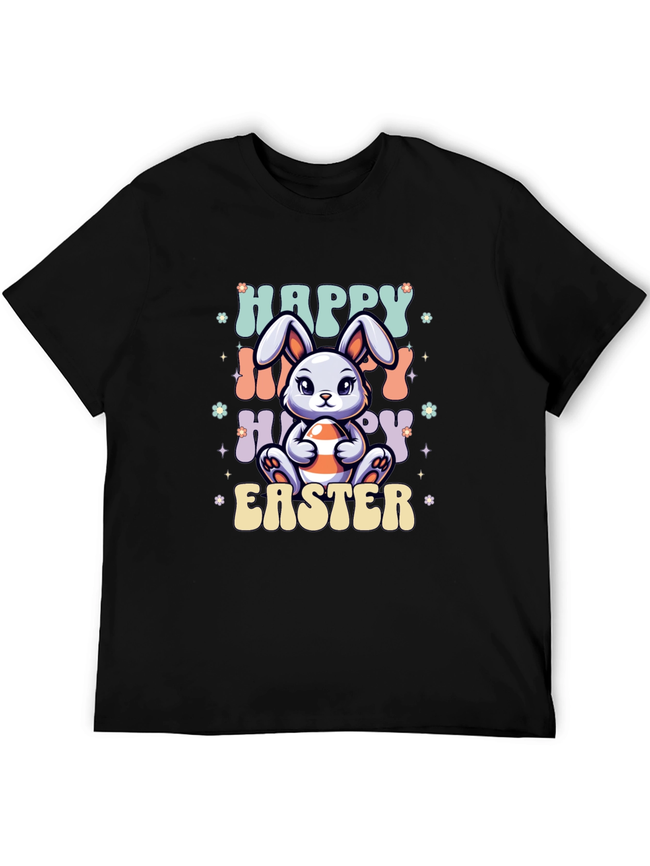 Happy Easter Bunny Graphic T-Shirt